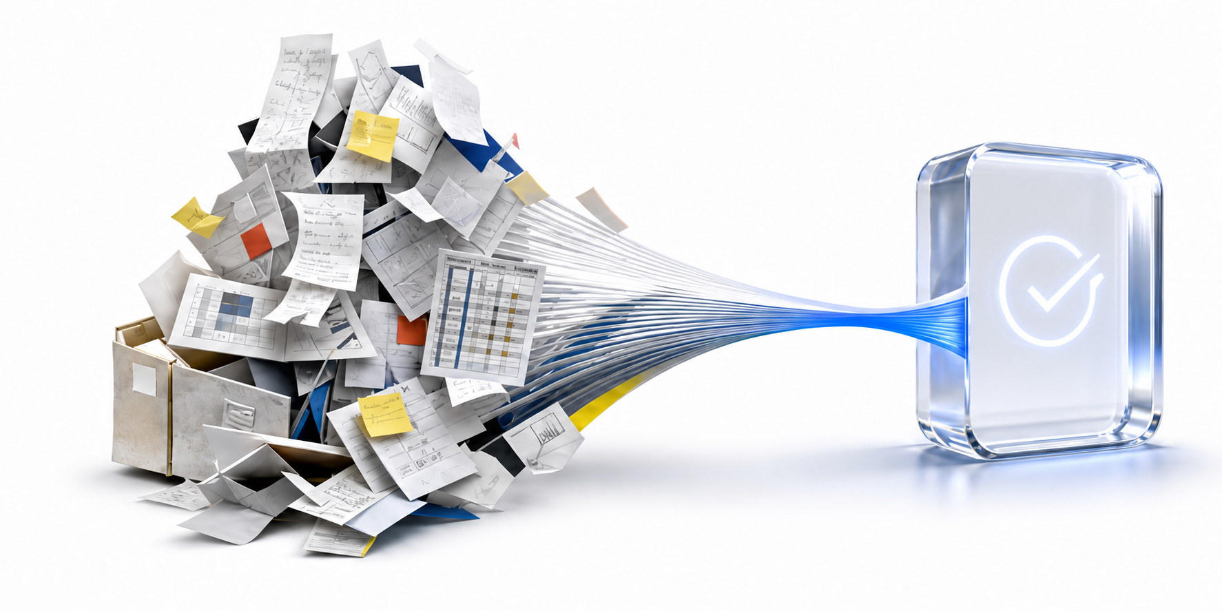 Des documents éparpillés transformés en un outil clair et validé